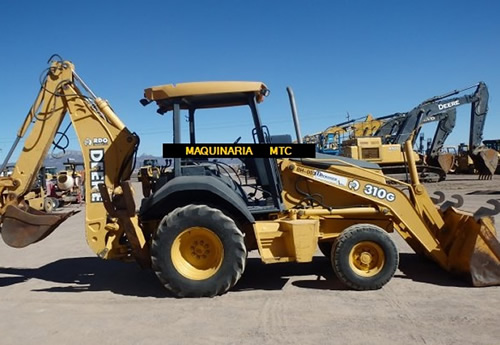 Venta de Retroexcavadora John Deere 310G 2004 en Torreón